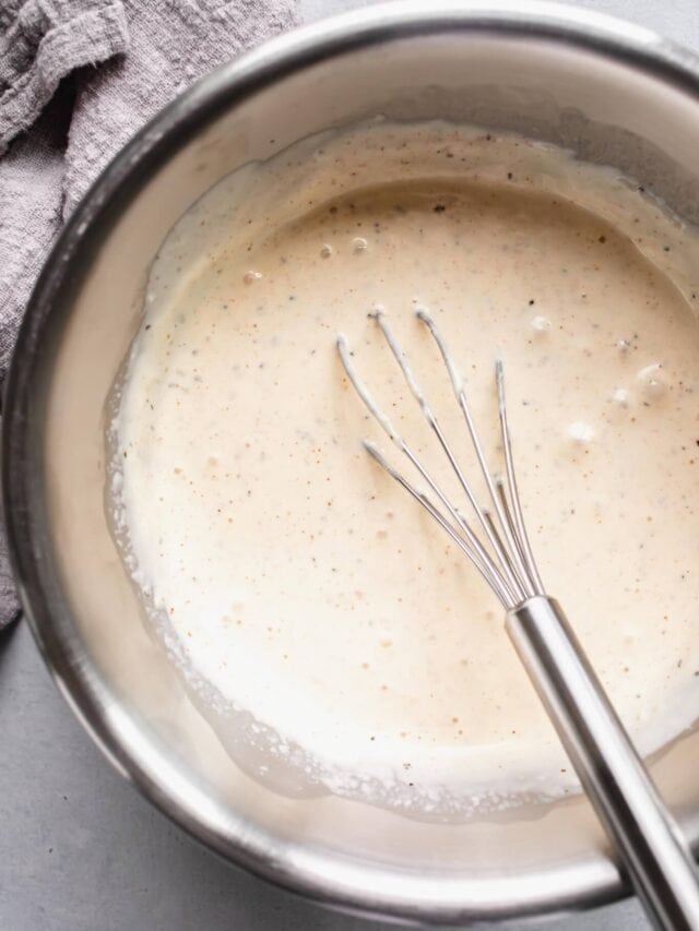 Delicious White Barbeque Sauce Platings + Pairings