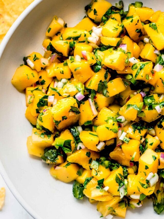 5-Ingredient Mango Salsa