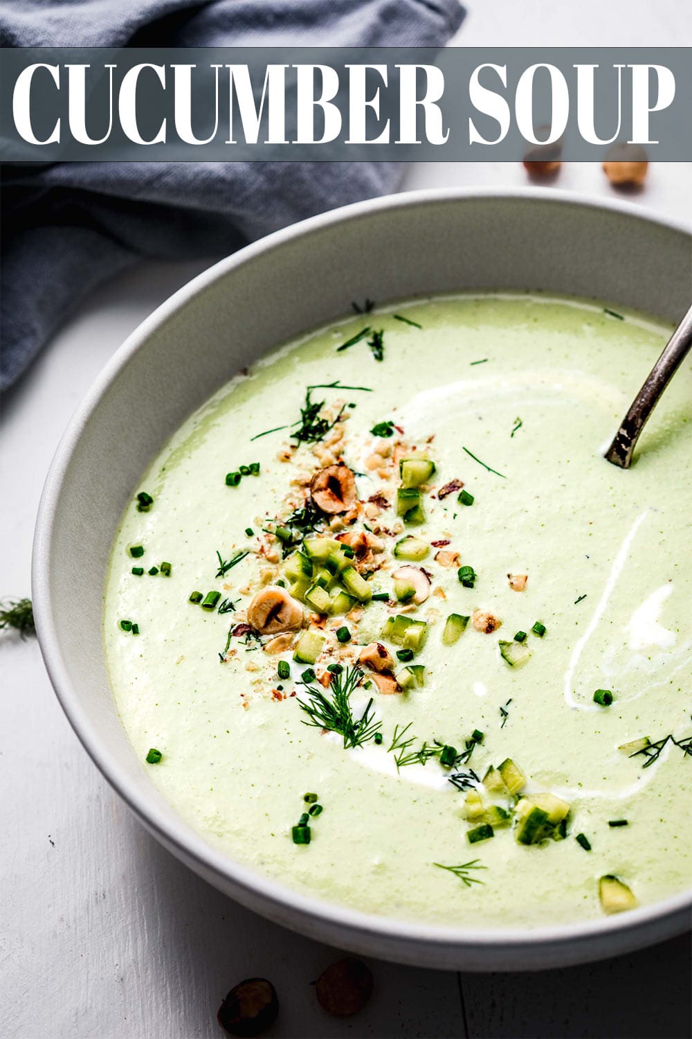 The BEST Cold Cucumber Soup Recipe
