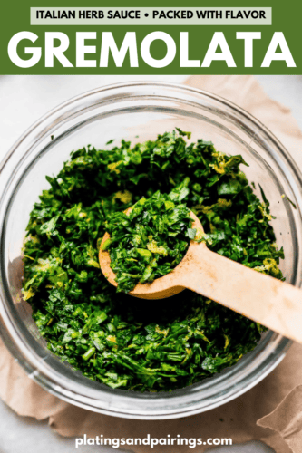 GREMOLATA SAUCE PINTEREST IMAGE.