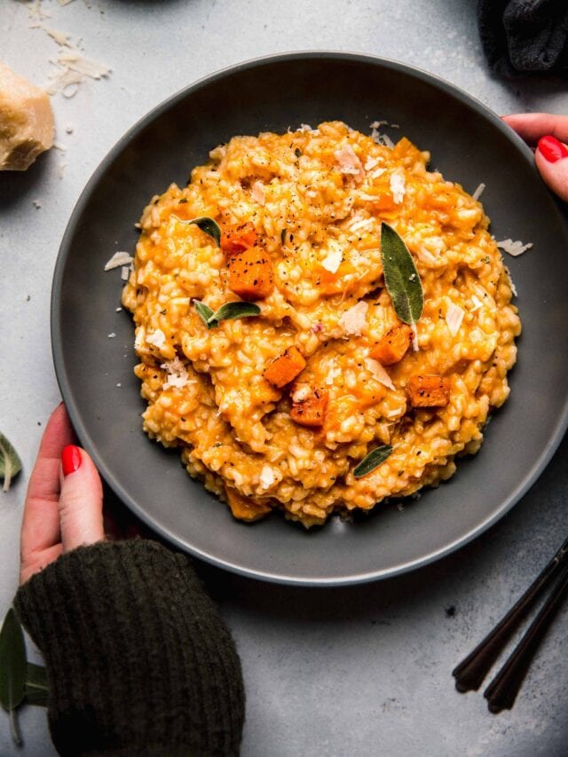 Butternut Squash Risotto