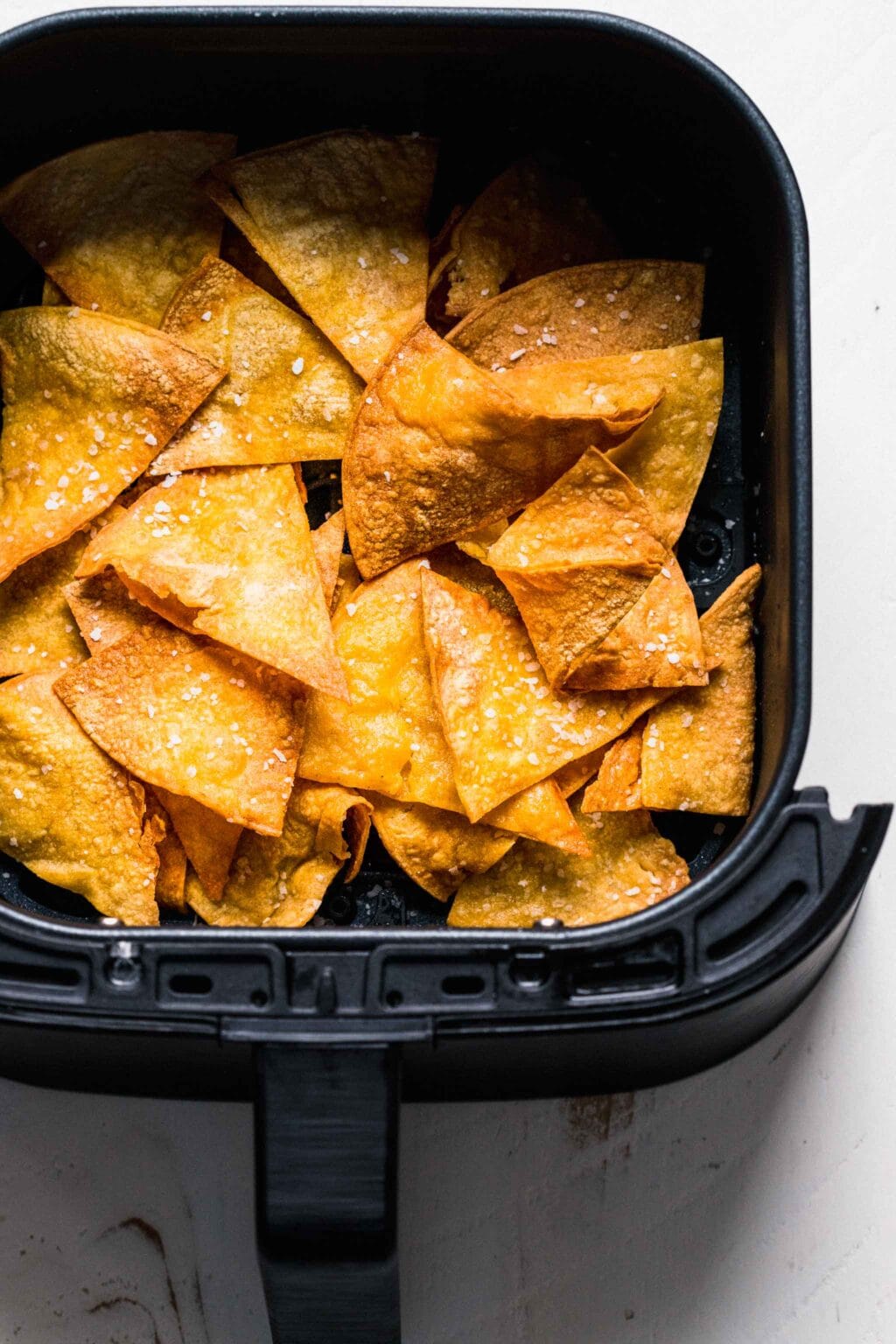 EASY Air Fryer Flour Tortilla Chips (or Corn!!!)