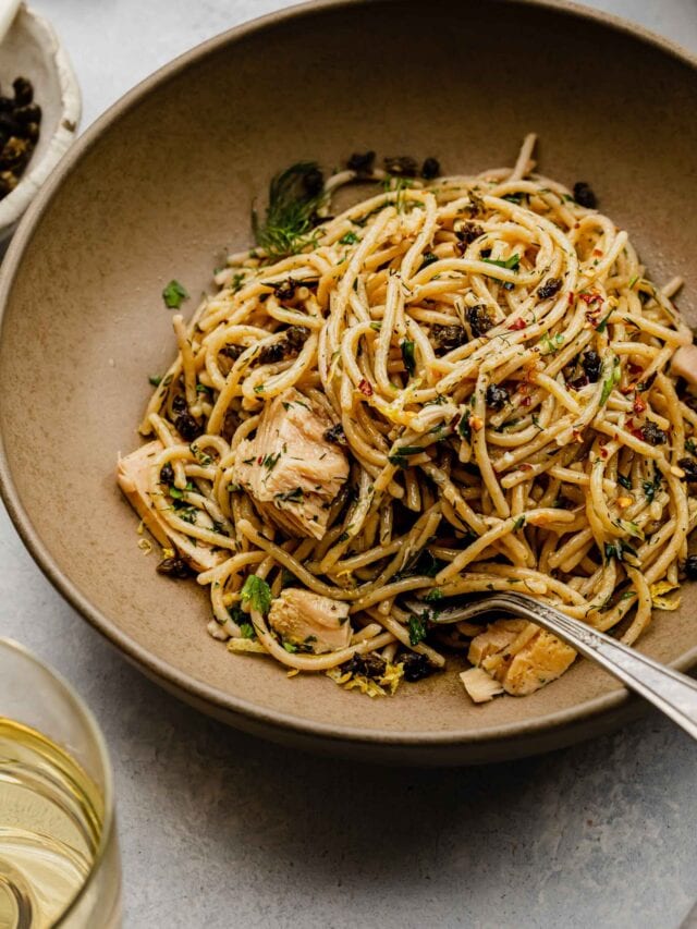 EASY Canned Tuna Pasta