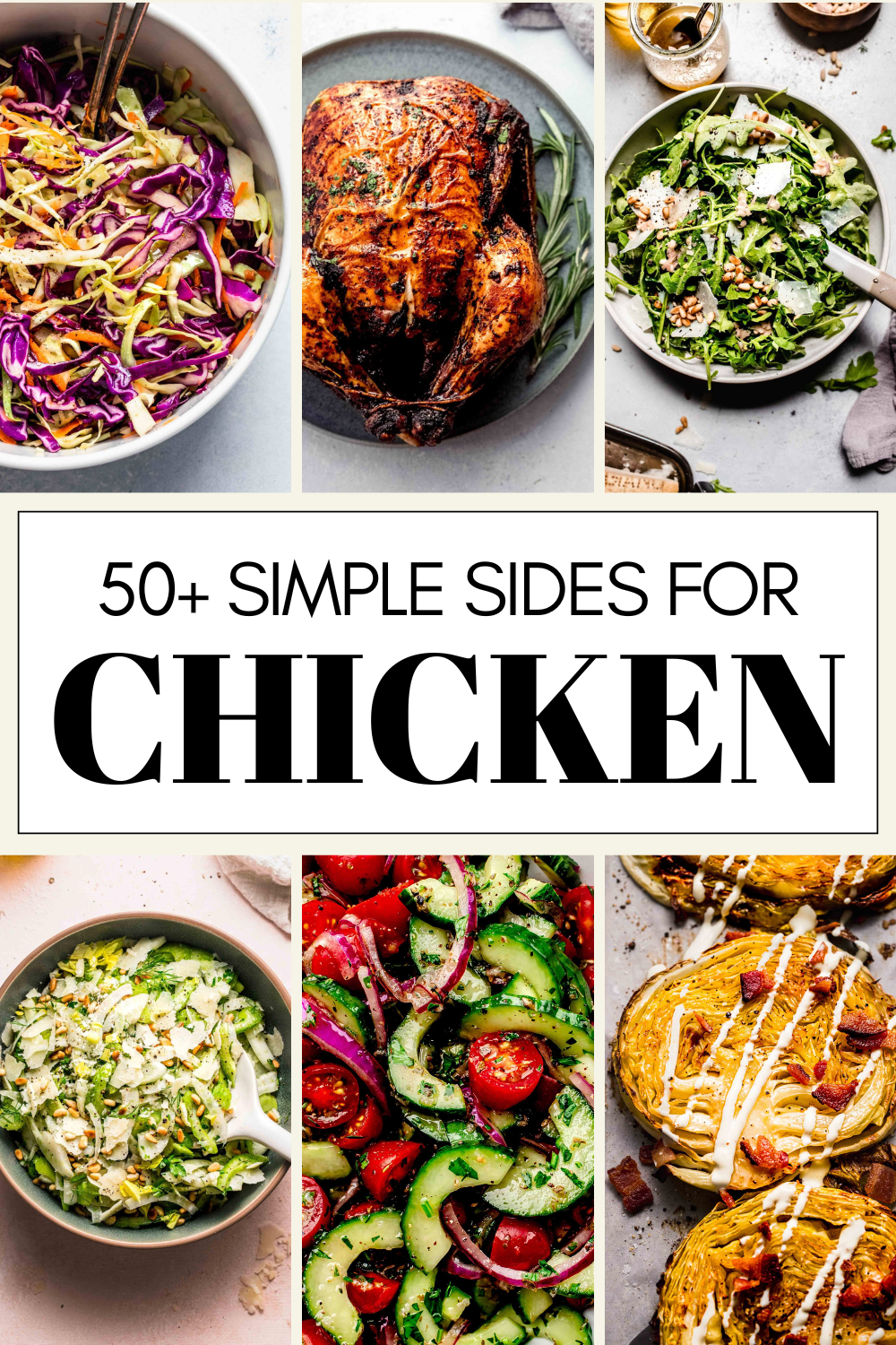 50+ BEST Side Dishes for Chicken