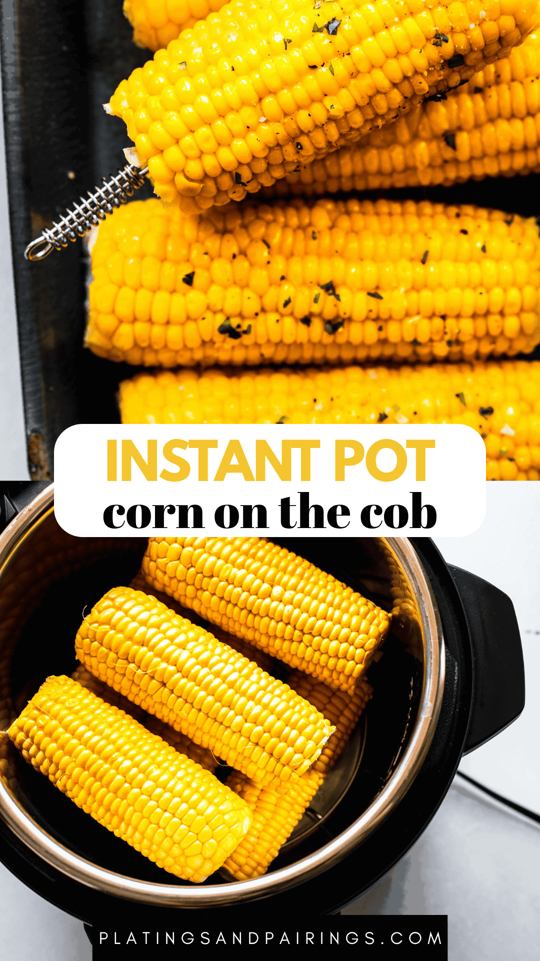 Instant Pot Corn On The Cob 