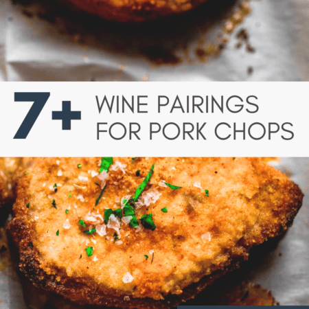 Pork chops wine pairings cover image.