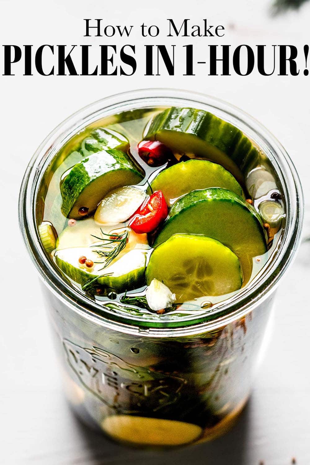 Quick Pickled Cucumbers How to Pickle Cucumbers