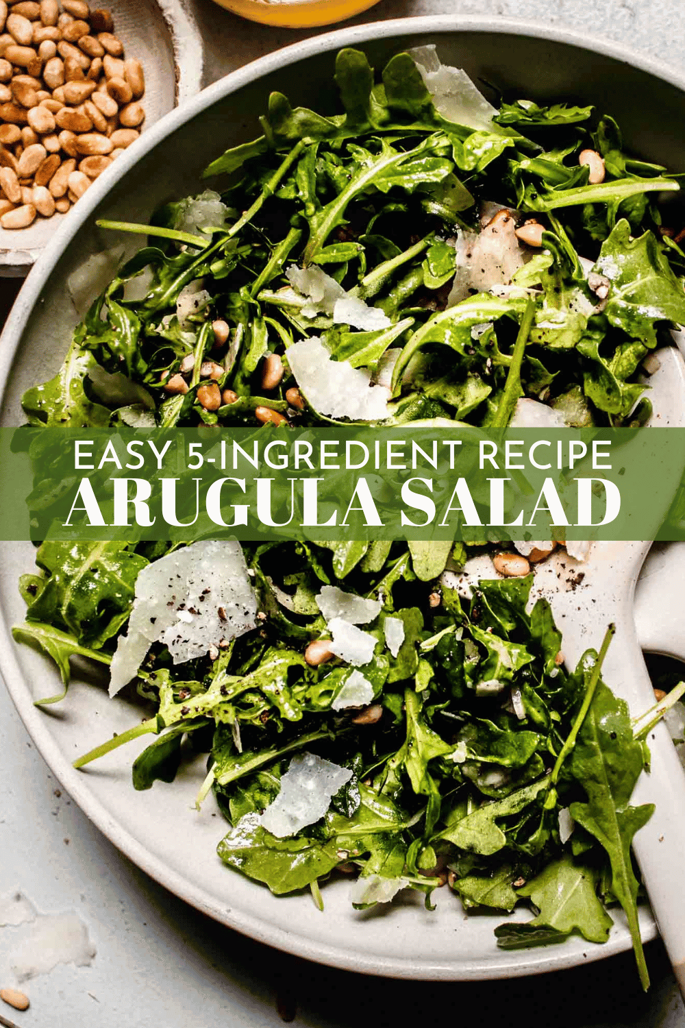 Simple Arugula Salad Dressing Recipe (Only 5-Ingredients!)