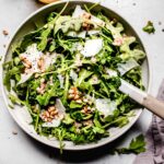 Arugula Salad ready to be served.