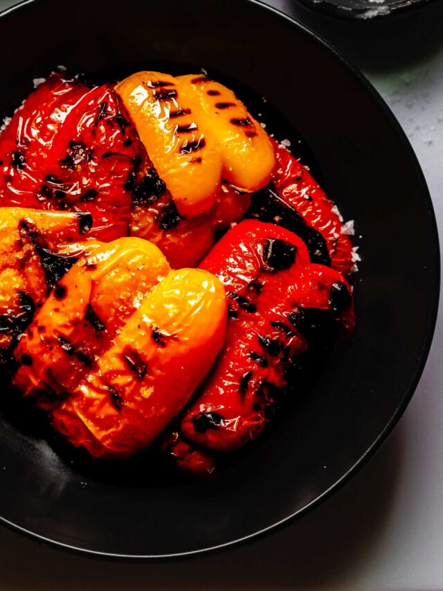 Easy Grilled Bell Peppers