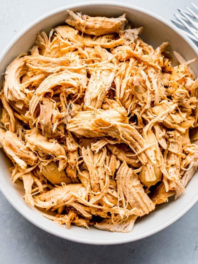 Instant Pot Shredded Chicken For Easy Meal Prep