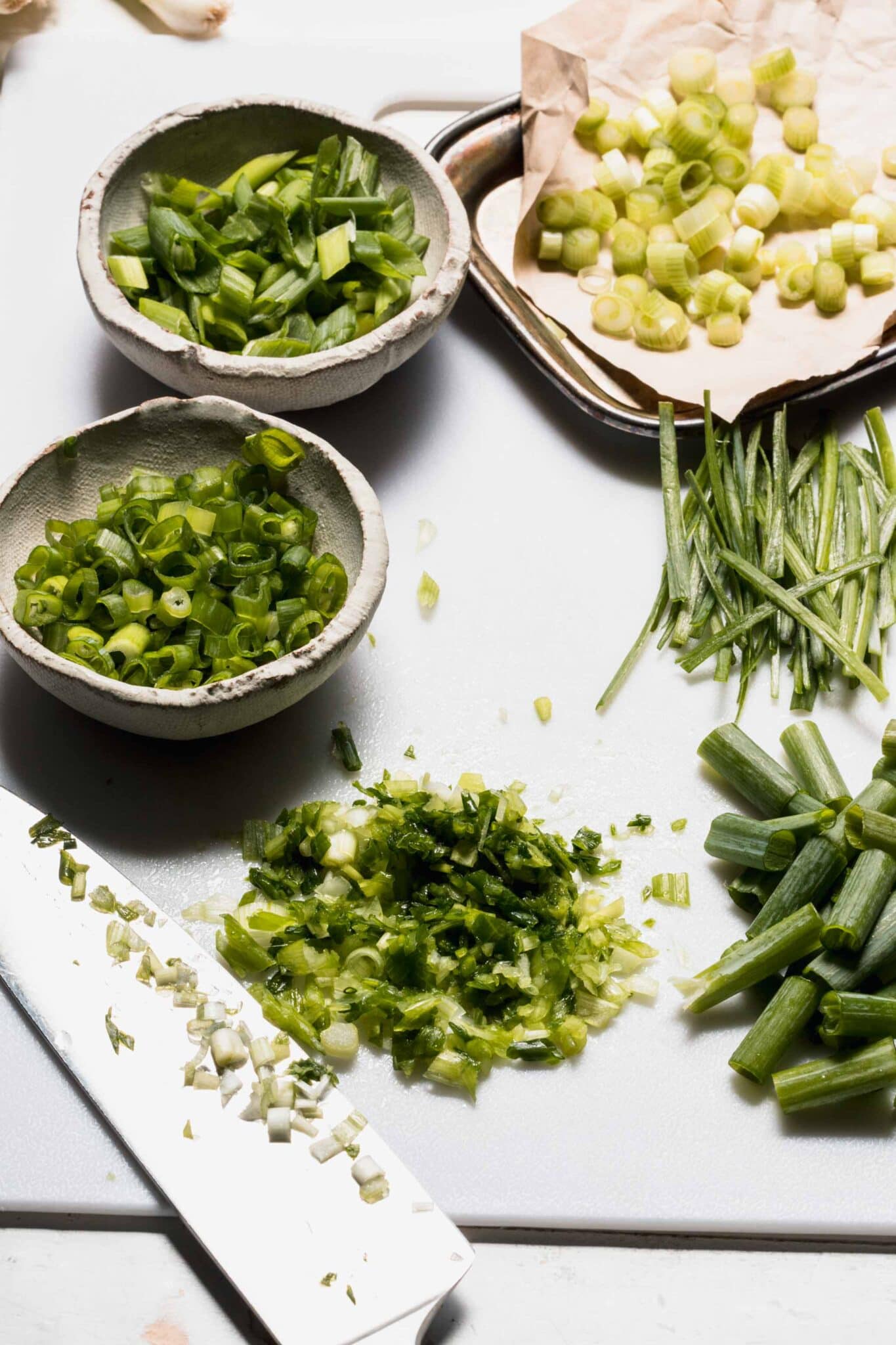 How to Cut Green Onions (4 Easy Ways!) Platings + Pairings