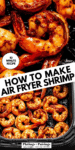 air fryer shrimp recipe pin