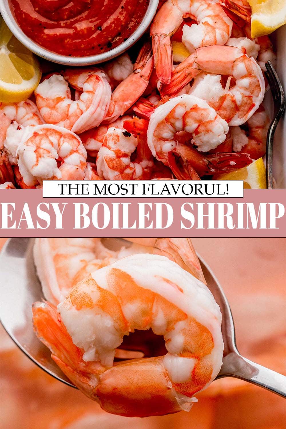 How to Boil Shrimp (Quick + Easy Recipe) Platings + Pairings