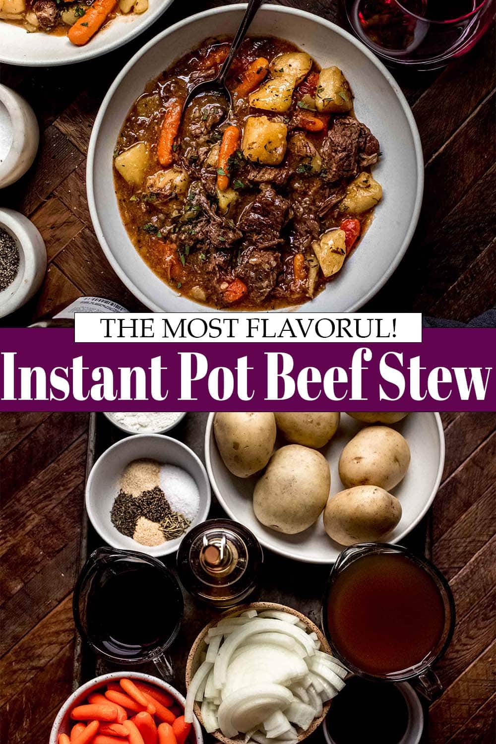 EASY Instant Pot Beef Stew