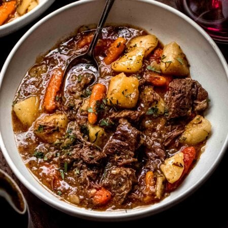 what to eat with beef bourguignon