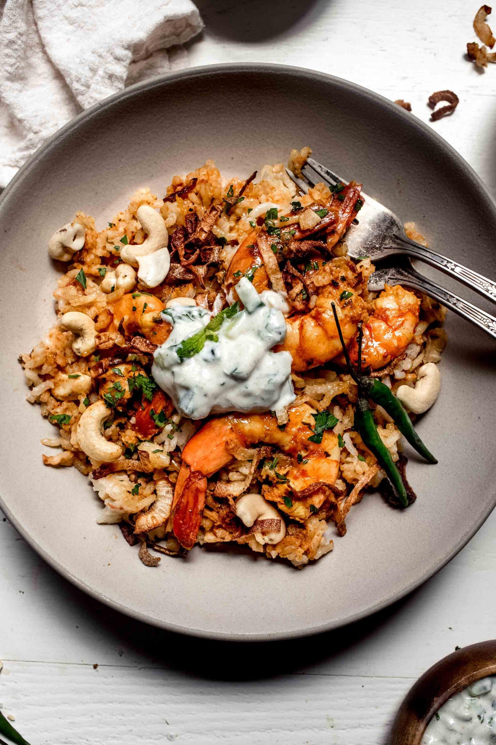Easy Shrimp Biryani Recipe