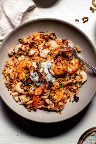 Easy Shrimp Biryani Recipe