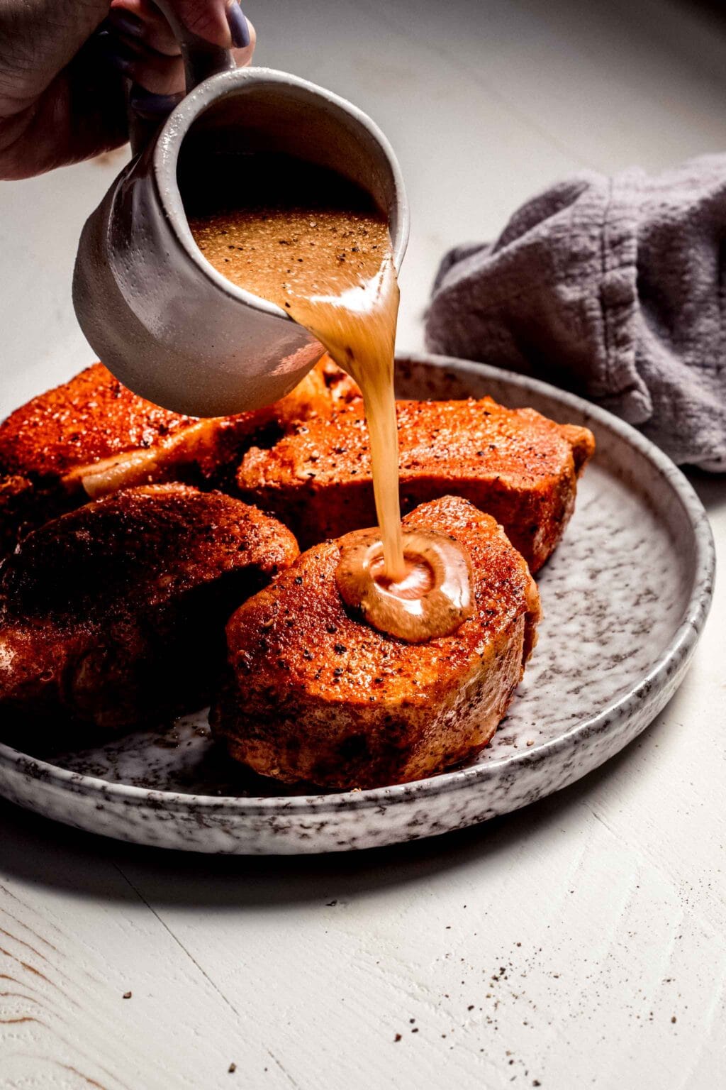 Slow Cooker Pork Chops (Juicy + Tender with Gravy)