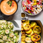 Collage of the best sides for soup.