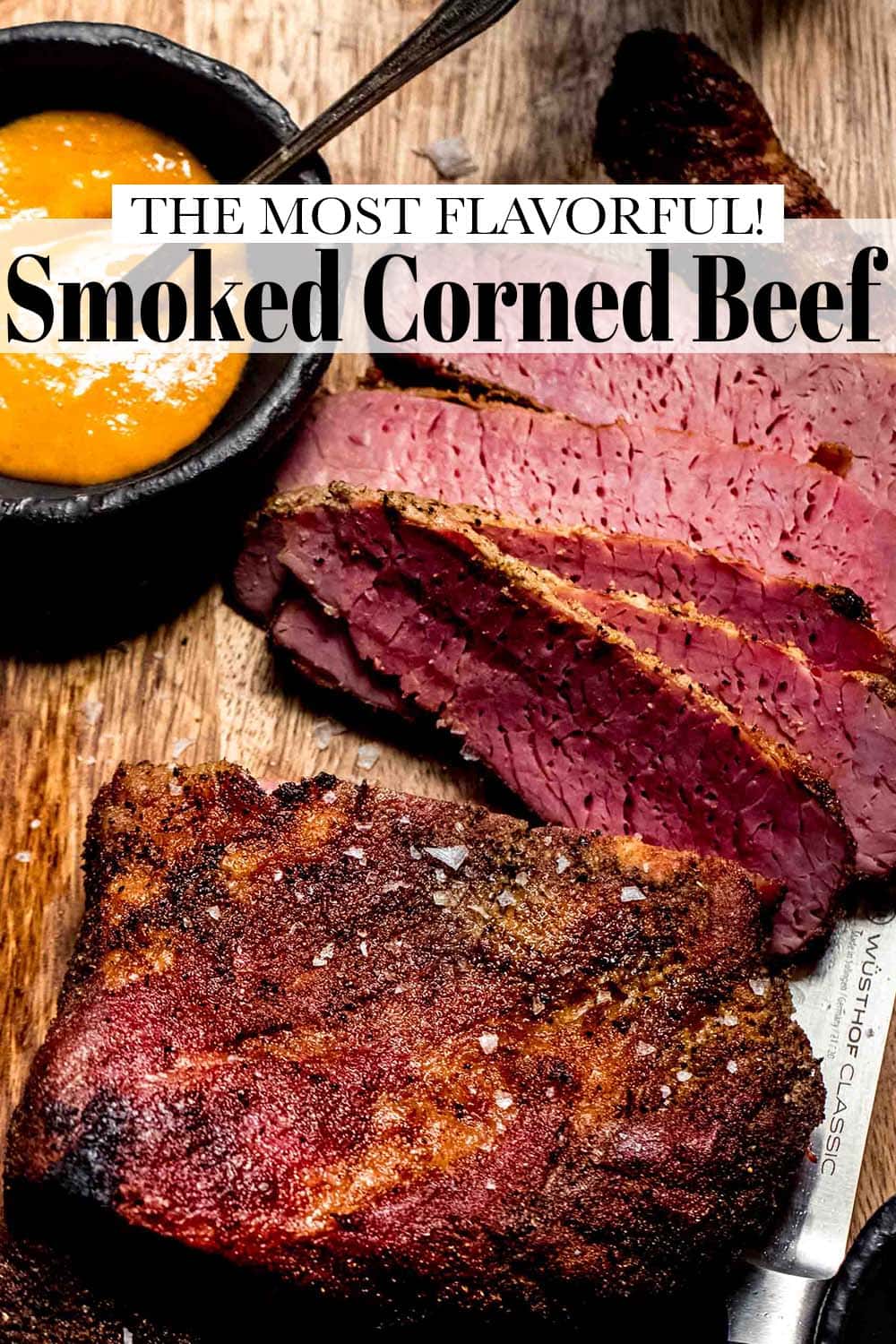 Smoked Corned Beef Brisket (Traeger or Pellet Grill Recipe)
