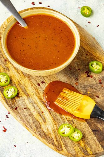 Spicy BBQ Sauce.