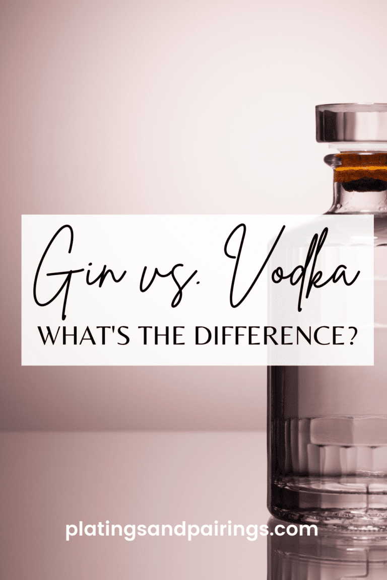 Gin vs. Vodka What Are The Differences? Platings + Pairings