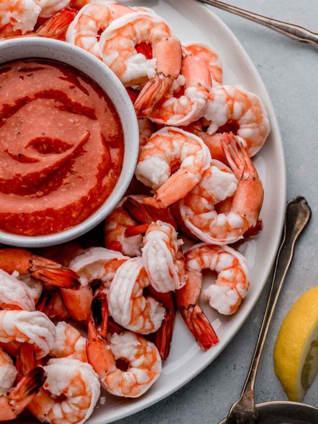 Homemade Shrimp Cocktail Sauce Platings + Pairings