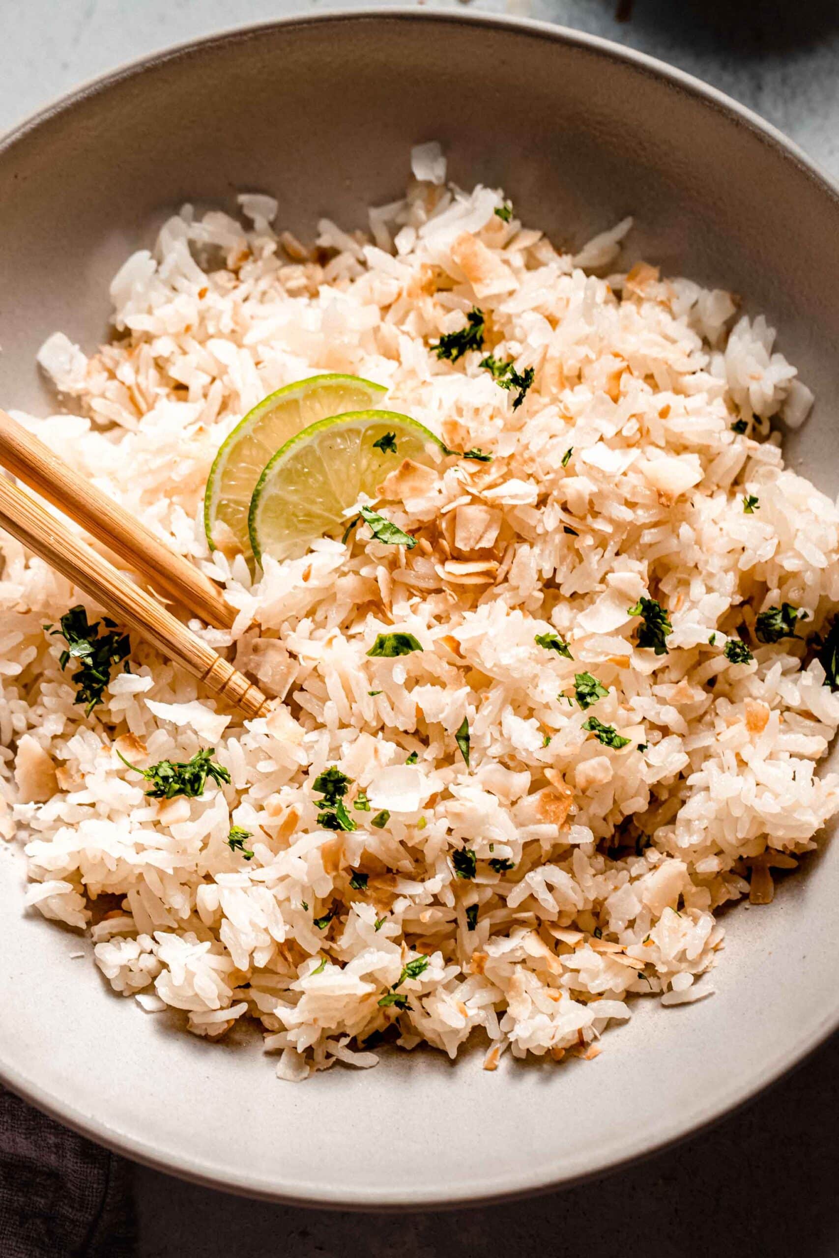 The BEST Coconut Lime Rice Recipe