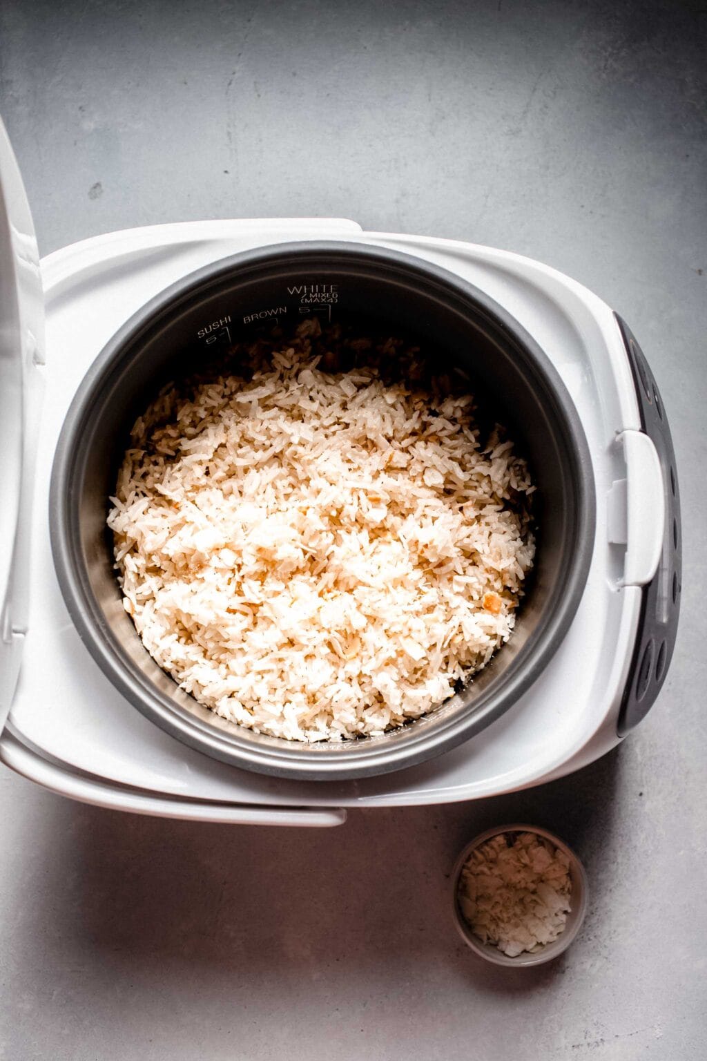 Easy Coconut Rice Recipe (Made in a Rice Cooker)