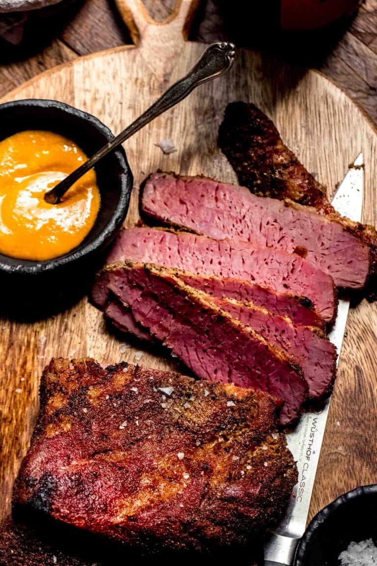 Smoked Corned Beef Brisket (Traeger or Pellet Grill Recipe)