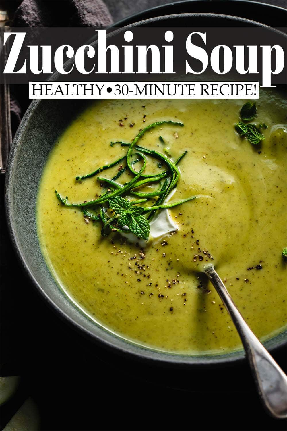 The BEST Cream of Zucchini Soup Recipe (So Easy!)