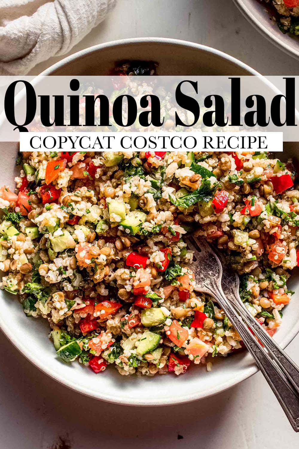Copycat Costco Quinoa Salad (Easy Recipe!!!) Platings + Pairings