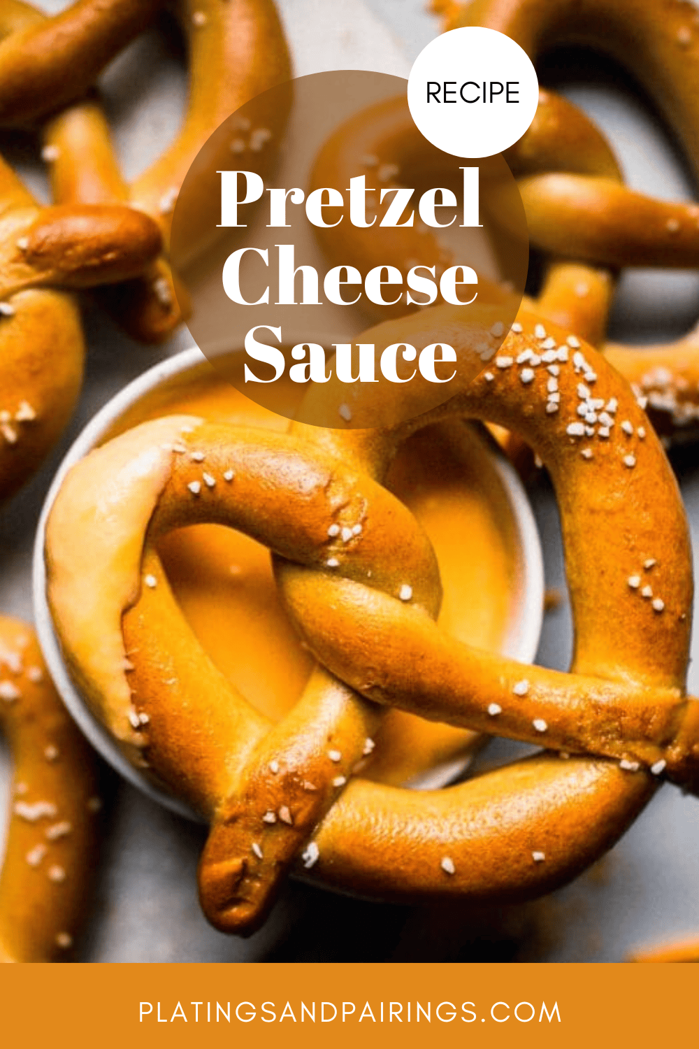 Easy Pretzel Cheese Dip