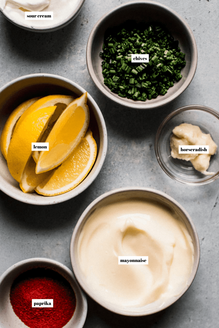 Easy Crab Cake Sauce Recipe (Simple Ingredients) Platings + Pairings