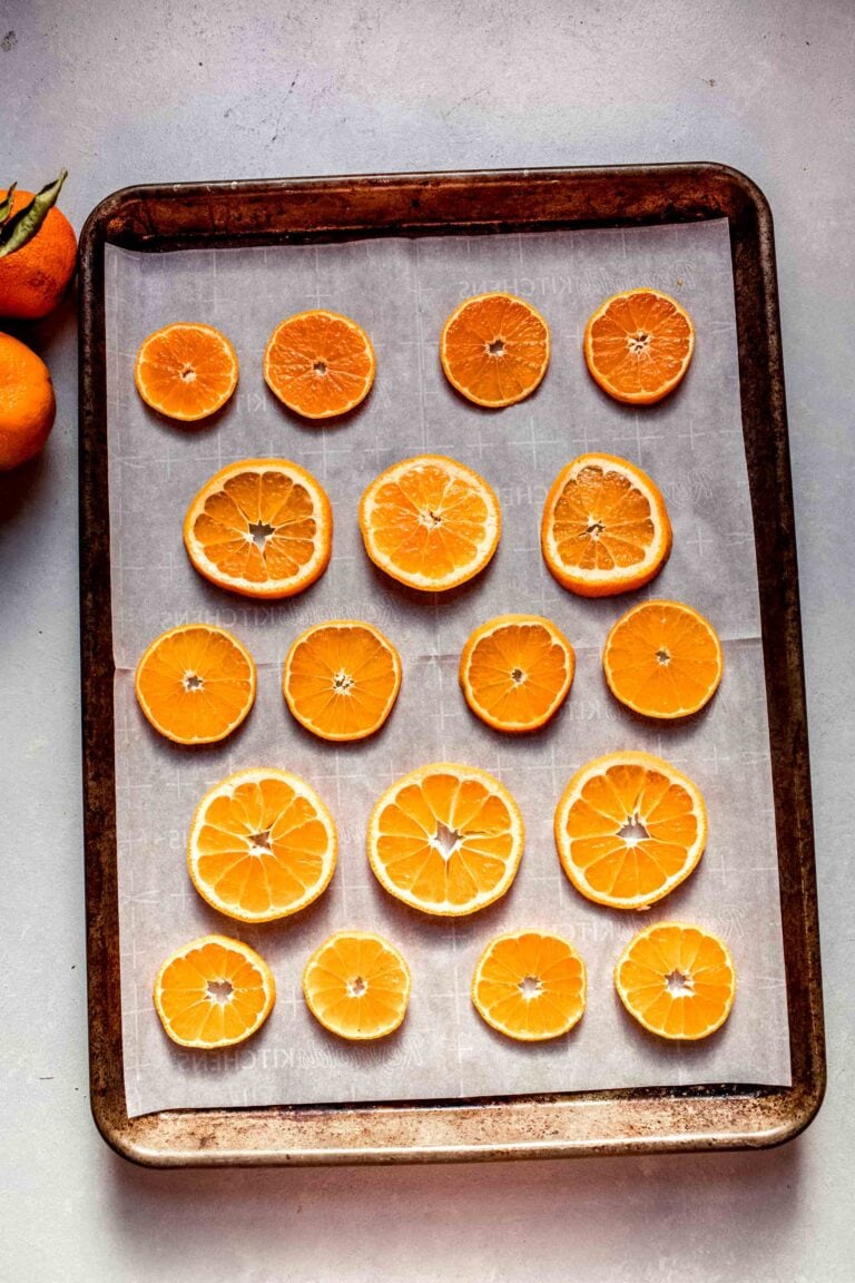 How to Make Dried Orange Slices for Cocktails & Decoration