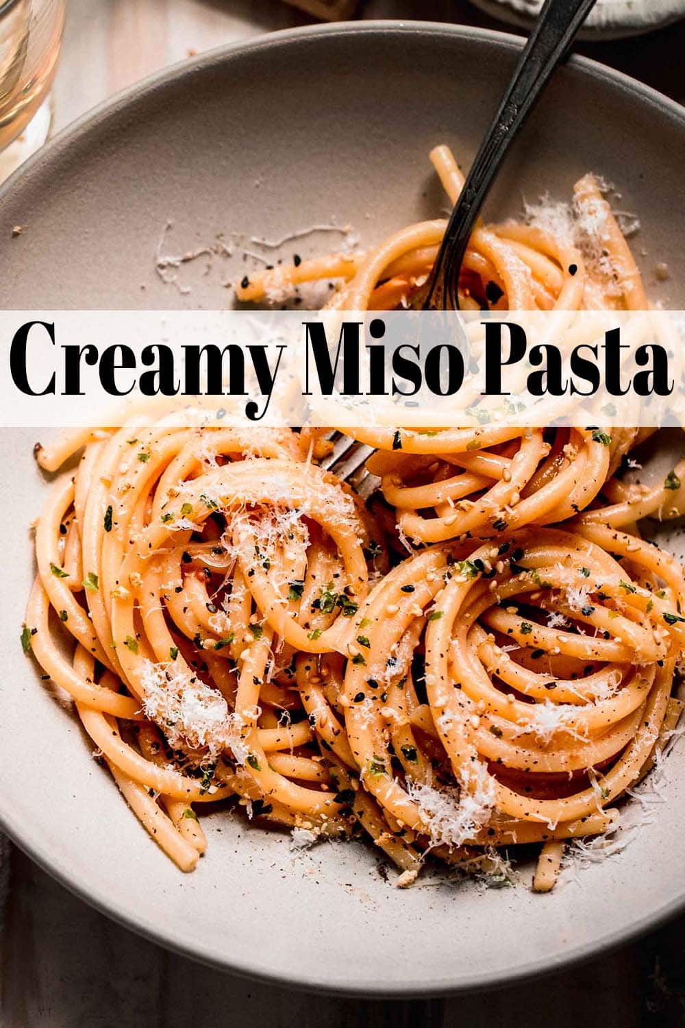 Creamy Miso Pasta (Quick & Easy 20-Minute Recipe)