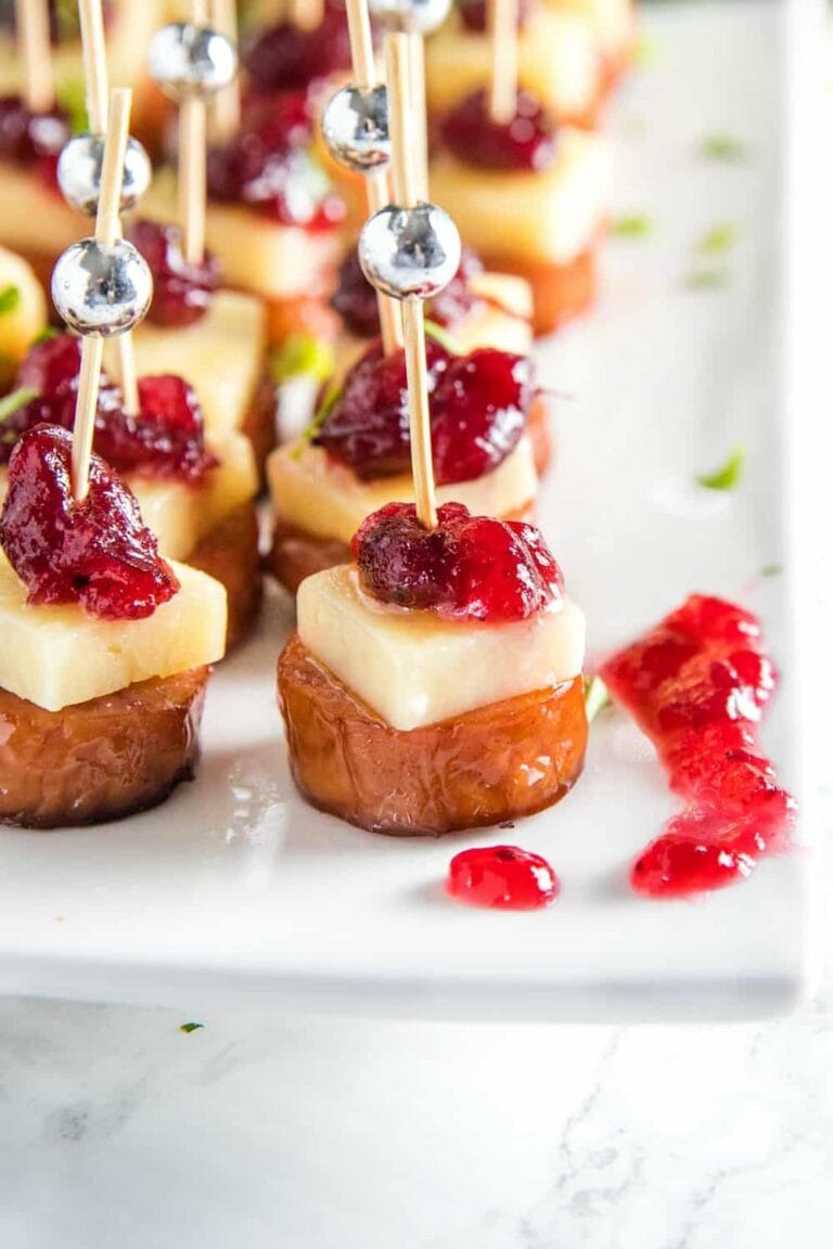 30+ BEST Sausage Appetizers with Recipes - Platings + Pairings