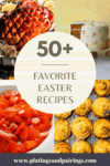 Collage of Easter recipes with text overlay.