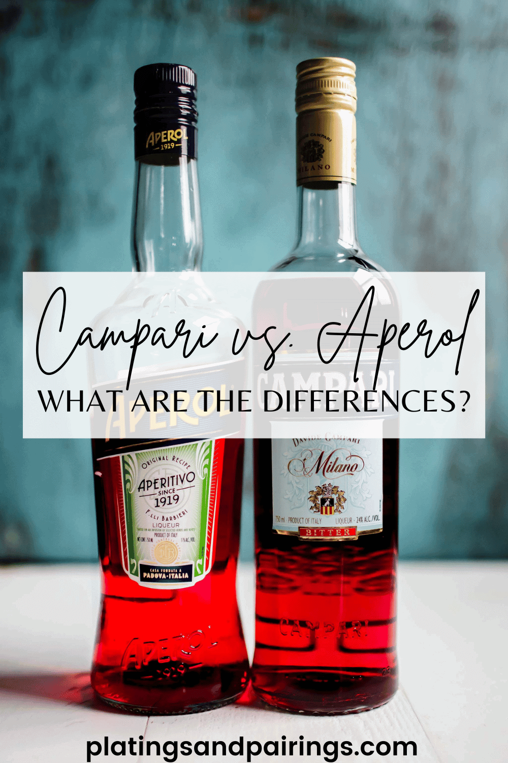 Campari vs. Aperol What Are The Differences?