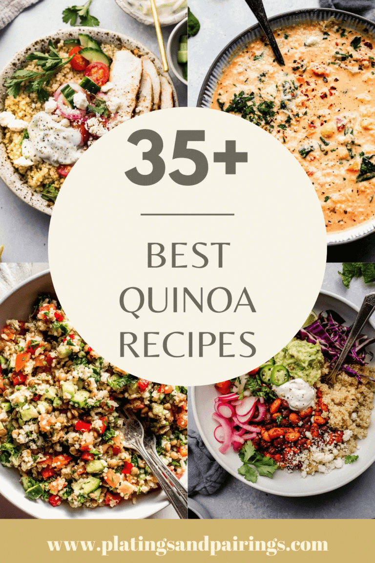 35+ BEST Quinoa Recipes for Dinner Easy & Healthy Platings + Pairings