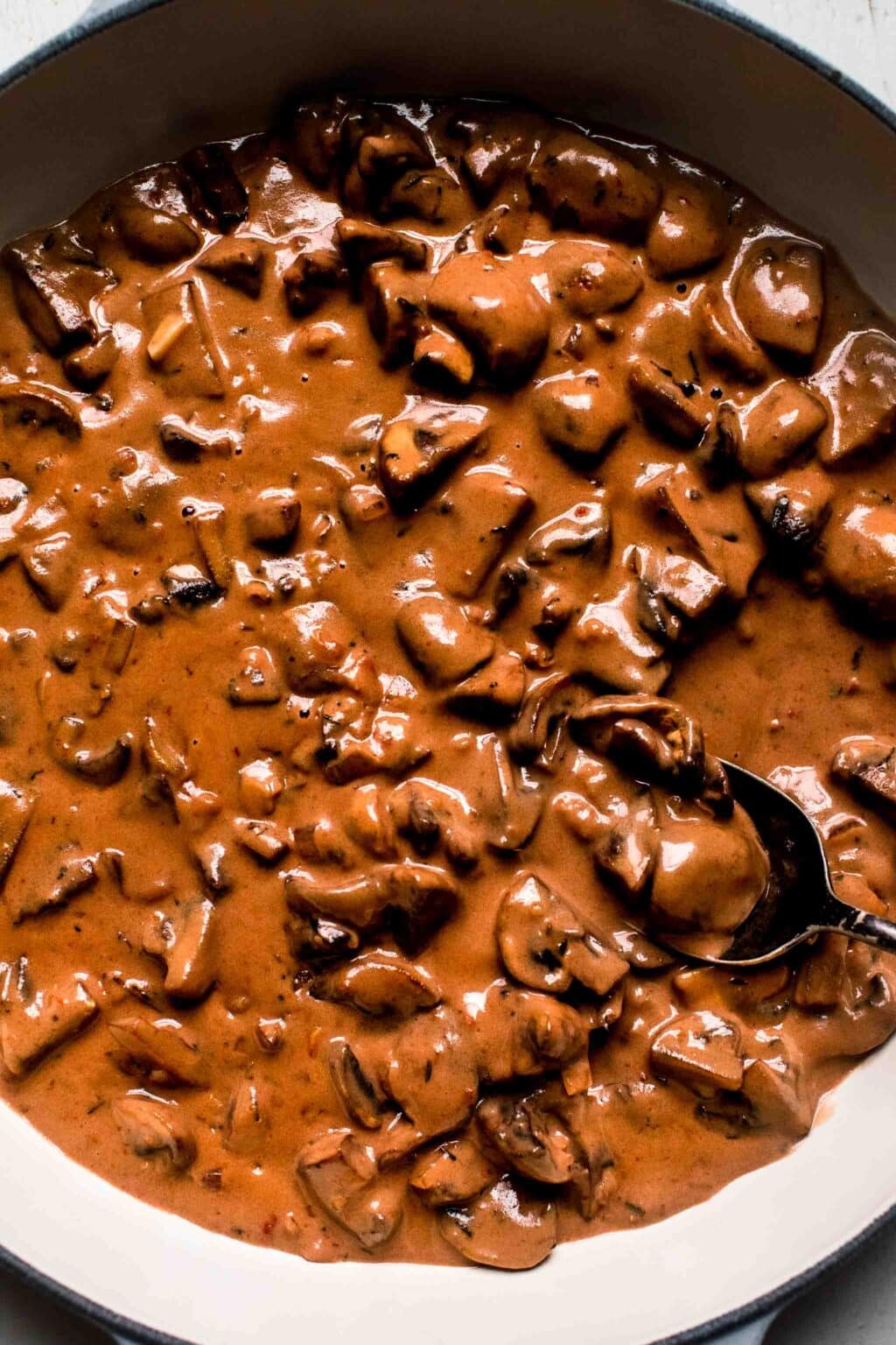 Creamy Mushroom Sauce (for Pasta, Steak, & Chicken)