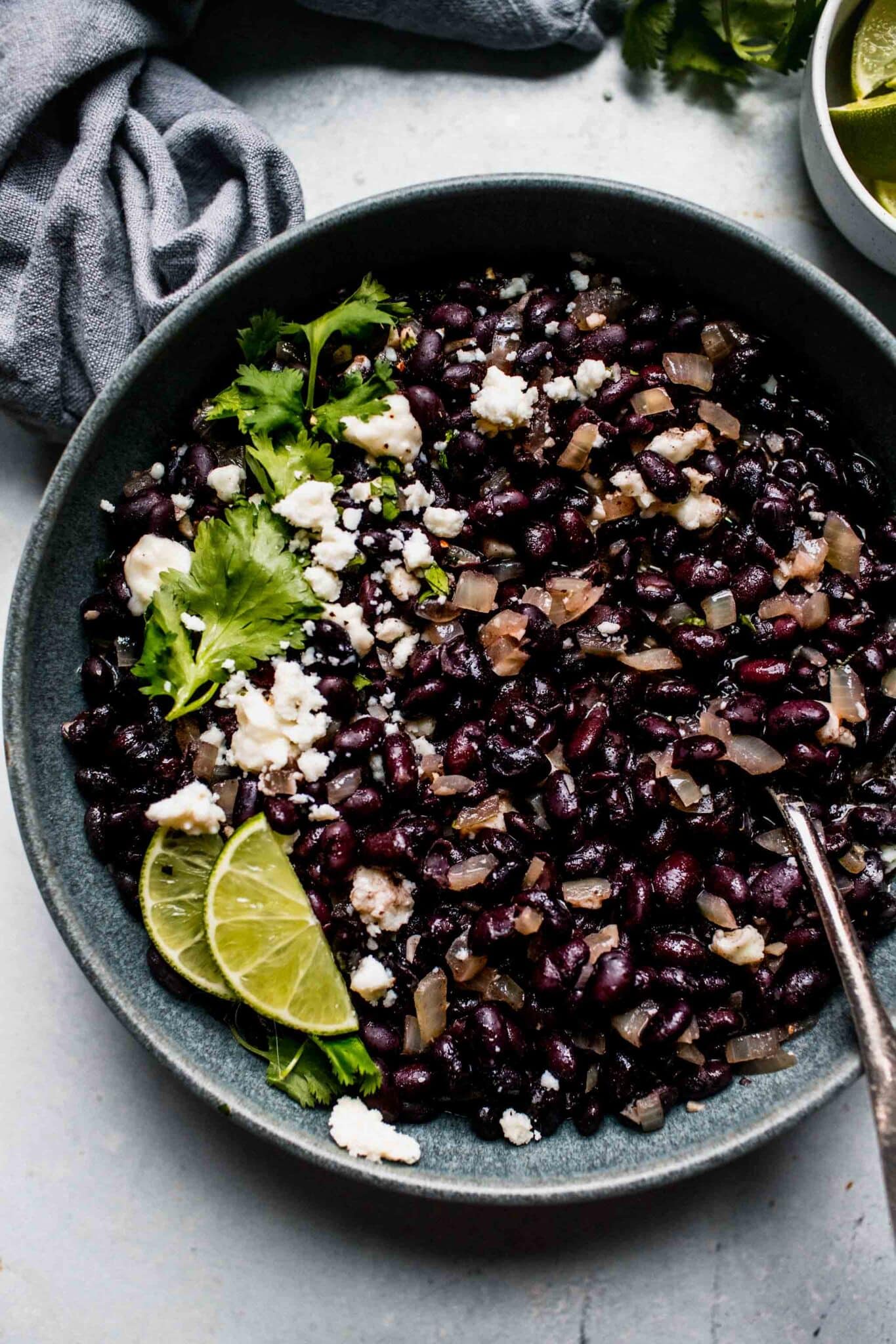 Easy Mexican Black Beans Recipe (Frijoles Negros)