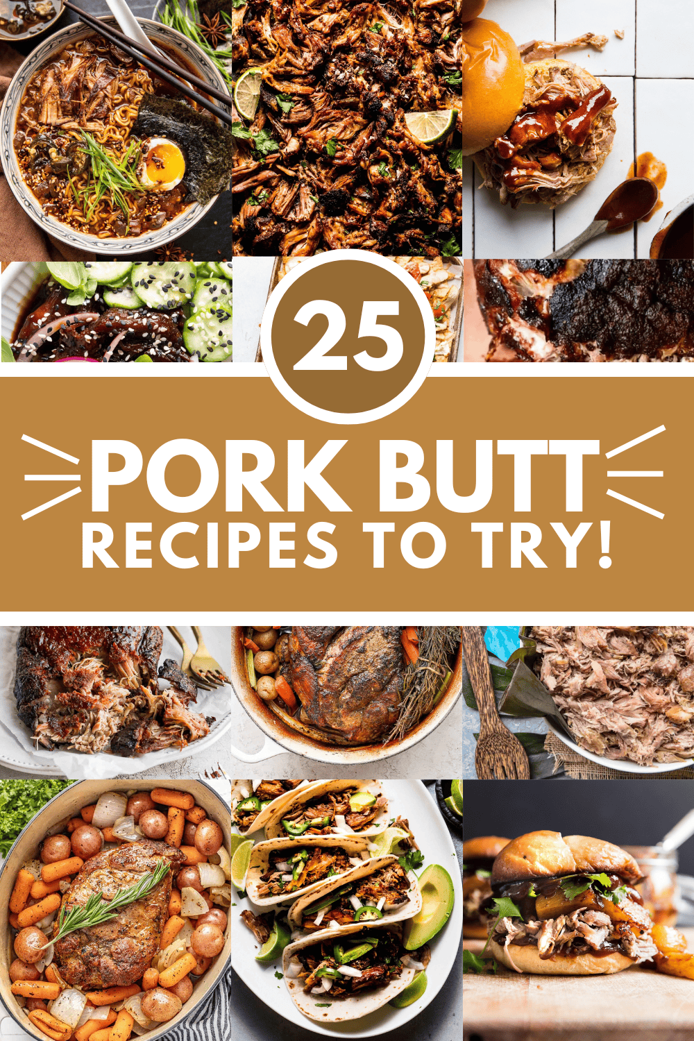 25+ Pork Butt Recipes