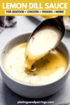 LEMON DILL SAUCE PINTEREST IMAGE.