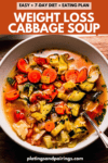 CABBAGE FAT BURNING SOUP PINTEREST IMAGE.