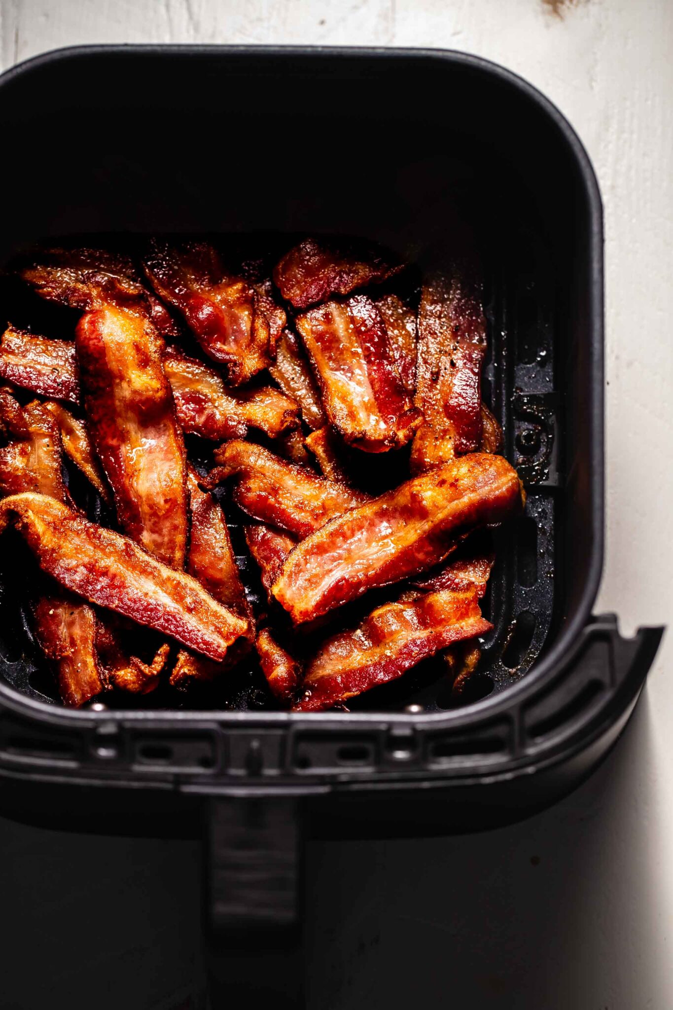 Frozen Bacon in the Air Fryer (Easy + Crispy!!!)