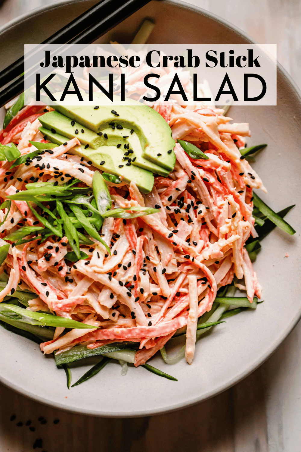 Easy Kani Salad Recipe (Japanese Crab Stick Salad)