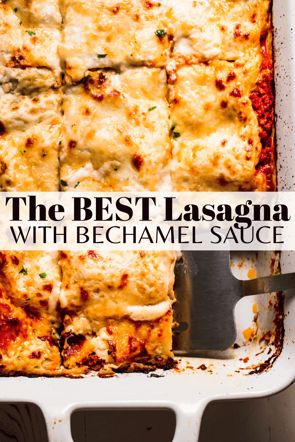 Lasagna with Bechamel (Authentic Italian Recipe)