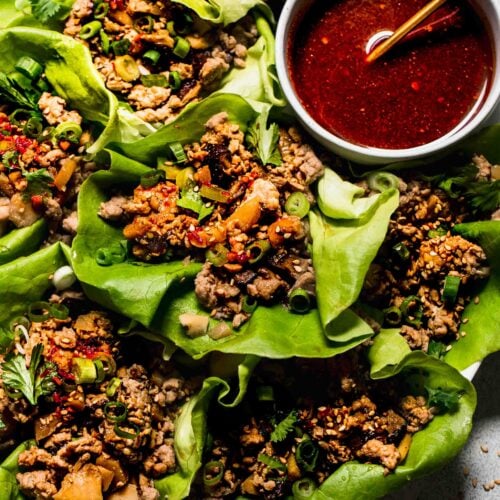 PF Chang's Lettuce Wraps + Sauce Recipe Copycat!